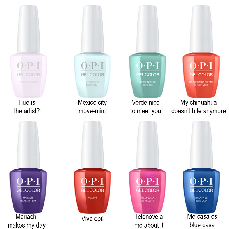 OPI Gel Color vernis semi perm Mexico 15ml